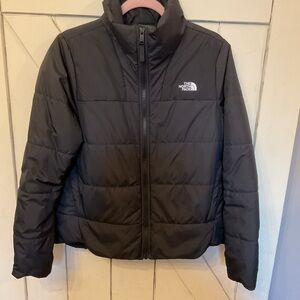The North Face black insulated jacket
